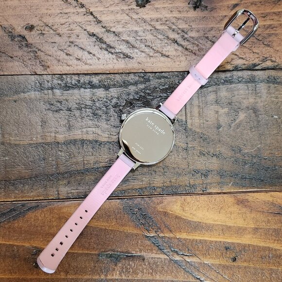 Kate Spade Lilac Watch with spade flower and crystal dot indexes KSW1535 - Picture 9 of 16